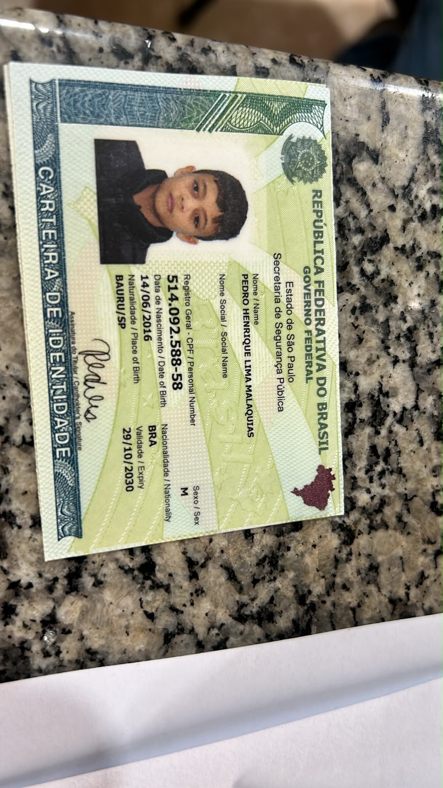 Foto do atleta